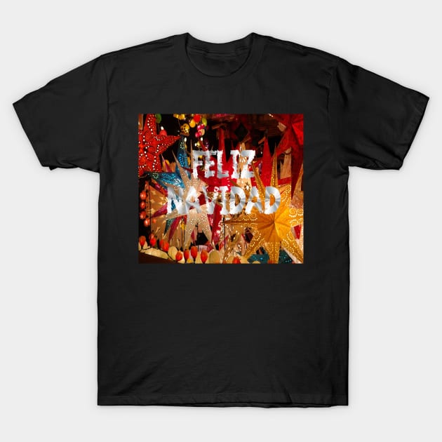 Feliz Navidad Spanish Christmas Holiday Celebration T-Shirt by hispanicworld